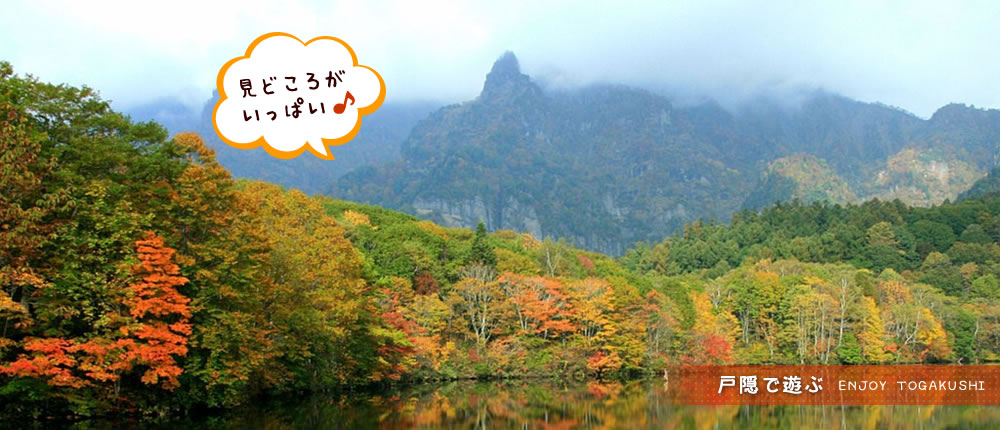 戸隠で遊ぶ　見どころがいっぱい♪